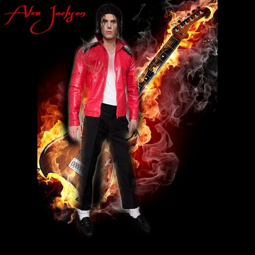 Alex Jackson sosie spectacle Michael Jackson / YVELINES 